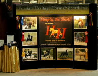 Friesian Heritage Horse Booth at the Minnesota Horse Expo 2012