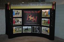 Friesian Heritage Horse Booth-Midwest Horse Fair 2011